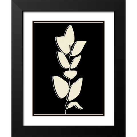 Natural 2 Black Modern Wood Framed Art Print with Double Matting by Allen, Kimberly