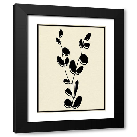 Natural 3 Black Modern Wood Framed Art Print with Double Matting by Allen, Kimberly