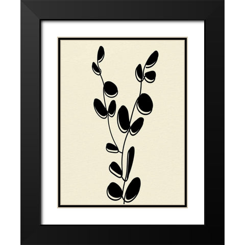 Natural 3 Black Modern Wood Framed Art Print with Double Matting by Allen, Kimberly