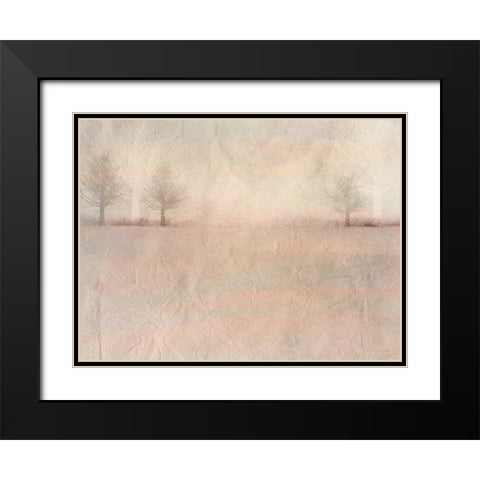 Dawn of Day 3 Black Modern Wood Framed Art Print with Double Matting by Allen, Kimberly