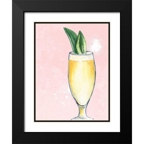 Cocktails 2 Black Modern Wood Framed Art Print with Double Matting by Allen, Kimberly