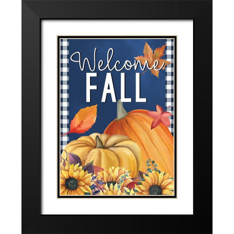 In the Fall 1 Black Modern Wood Framed Art Print with Double Matting by Allen, Kimberly