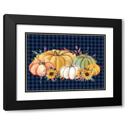 In the Fall 4 Black Modern Wood Framed Art Print with Double Matting by Allen, Kimberly