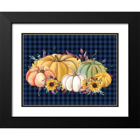 In the Fall 4 Black Modern Wood Framed Art Print with Double Matting by Allen, Kimberly