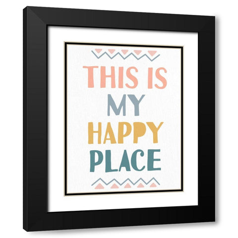 Learn 3 Black Modern Wood Framed Art Print with Double Matting by Allen, Kimberly