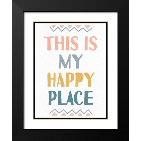 Learn 3 Black Modern Wood Framed Art Print with Double Matting by Allen, Kimberly