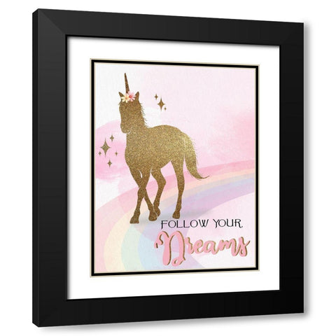 You Are Magic 2 v2 Black Modern Wood Framed Art Print with Double Matting by Allen, Kimberly
