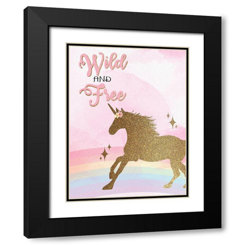 You Are Magic 4 v2 Black Modern Wood Framed Art Print with Double Matting by Allen, Kimberly