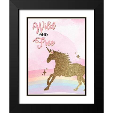 You Are Magic 4 v2 Black Modern Wood Framed Art Print with Double Matting by Allen, Kimberly