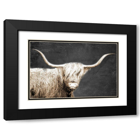 In the Highlands Black Modern Wood Framed Art Print with Double Matting by Allen, Kimberly