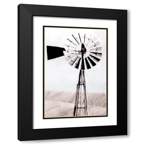 Standing Tall Black Modern Wood Framed Art Print with Double Matting by Allen, Kimberly