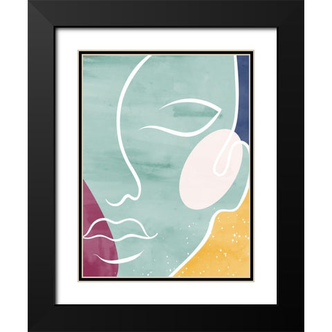 Beauty Black Modern Wood Framed Art Print with Double Matting by Allen, Kimberly