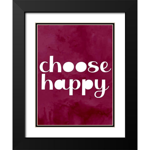Choose Black Modern Wood Framed Art Print with Double Matting by Allen, Kimberly