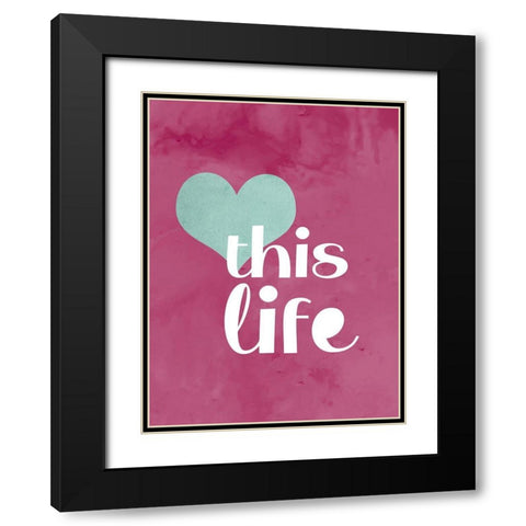 Love This Black Modern Wood Framed Art Print with Double Matting by Allen, Kimberly