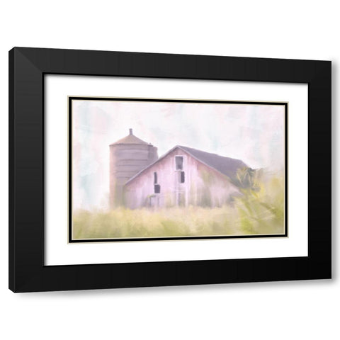 In the Fields Black Modern Wood Framed Art Print with Double Matting by Allen, Kimberly