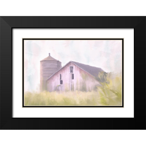 In the Fields Black Modern Wood Framed Art Print with Double Matting by Allen, Kimberly