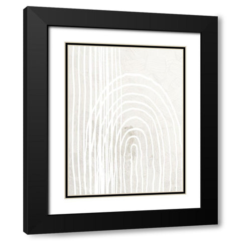 Arch 1 Black Modern Wood Framed Art Print with Double Matting by Allen, Kimberly