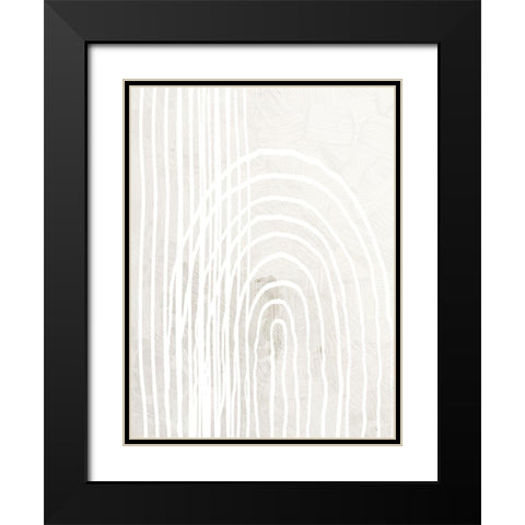 Arch 1 Black Modern Wood Framed Art Print with Double Matting by Allen, Kimberly