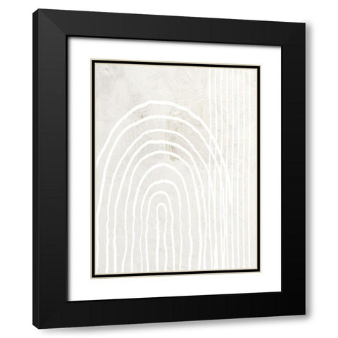 Arch 2 Black Modern Wood Framed Art Print with Double Matting by Allen, Kimberly