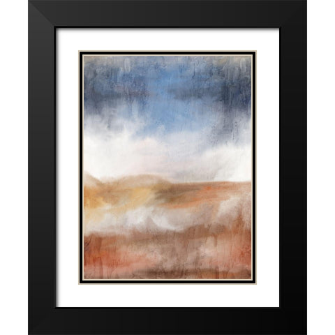 Sky and Earth 2 Black Modern Wood Framed Art Print with Double Matting by Allen, Kimberly