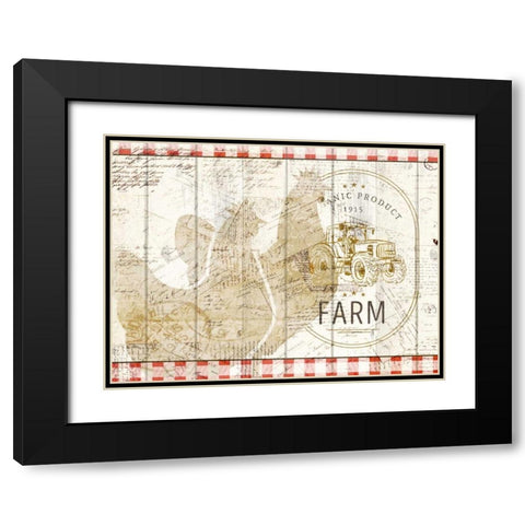 Farm Fresh 2 Black Modern Wood Framed Art Print with Double Matting by Allen, Kimberly