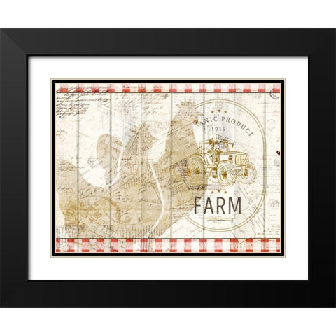 Farm Fresh 2 Black Modern Wood Framed Art Print with Double Matting by Allen, Kimberly