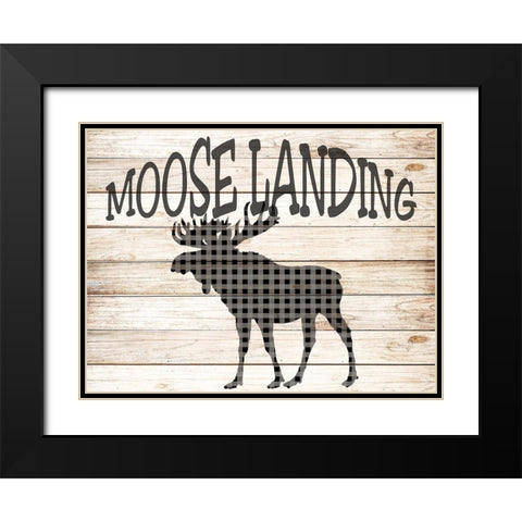 Crossing 2 Black Modern Wood Framed Art Print with Double Matting by Allen, Kimberly