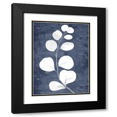On Blue 1 Black Modern Wood Framed Art Print with Double Matting by Allen, Kimberly