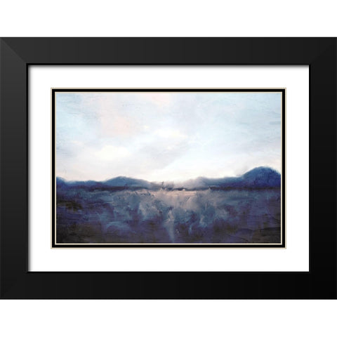 In the Shadows Black Modern Wood Framed Art Print with Double Matting by Allen, Kimberly