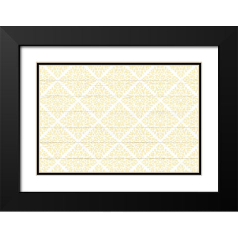 Mason Jar Floral 9 Black Modern Wood Framed Art Print with Double Matting by Allen, Kimberly