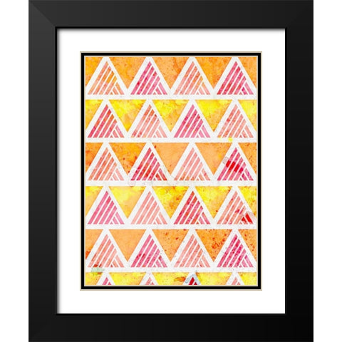 Bright Day Black Modern Wood Framed Art Print with Double Matting by Allen, Kimberly