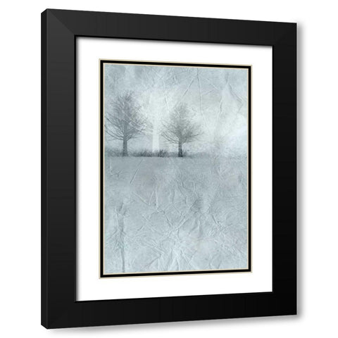 Dawn A Black Modern Wood Framed Art Print with Double Matting by Allen, Kimberly