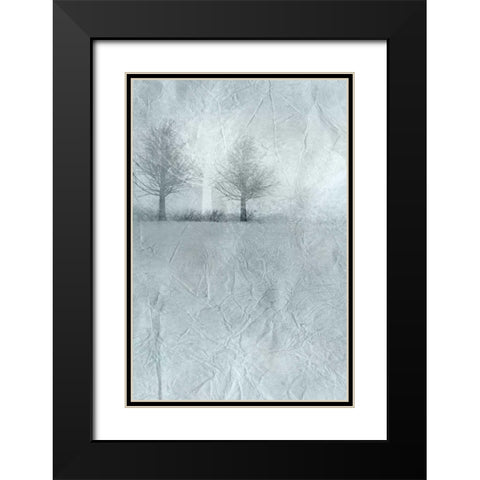 Dawn A Black Modern Wood Framed Art Print with Double Matting by Allen, Kimberly