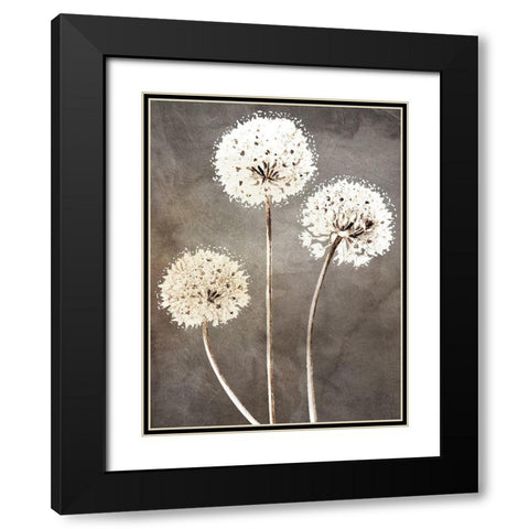 Stand 1 Black Modern Wood Framed Art Print with Double Matting by Allen, Kimberly