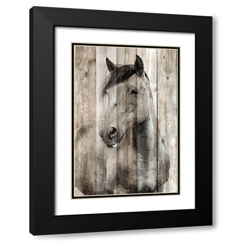 Young 1 Black Modern Wood Framed Art Print with Double Matting by Allen, Kimberly