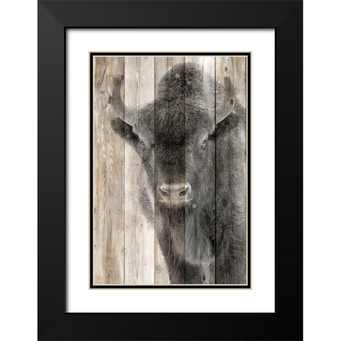 Young 2 Black Modern Wood Framed Art Print with Double Matting by Allen, Kimberly