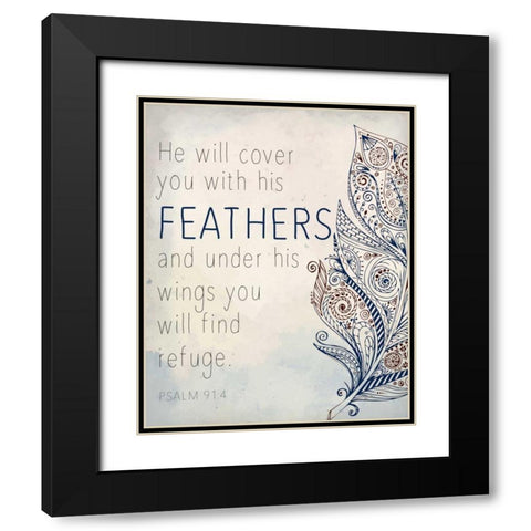 Find Refuge Black Modern Wood Framed Art Print with Double Matting by Allen, Kimberly