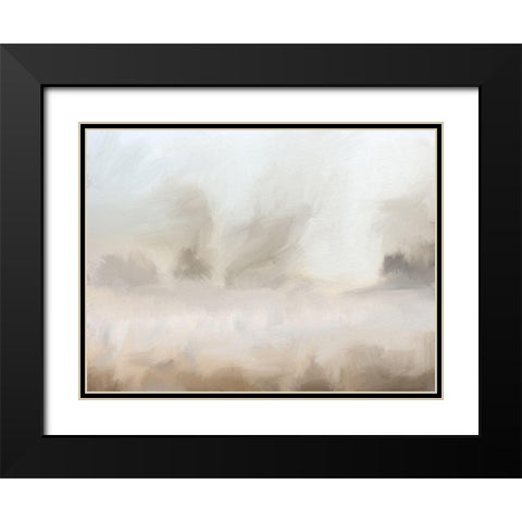 Mirage Black Modern Wood Framed Art Print with Double Matting by Allen, Kimberly