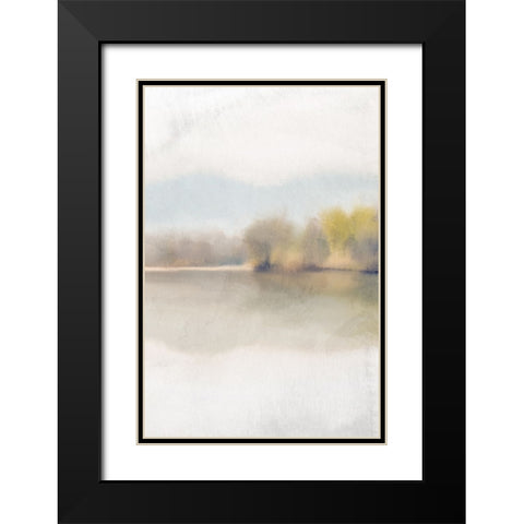 Serene Summer 3 Black Modern Wood Framed Art Print with Double Matting by Allen, Kimberly
