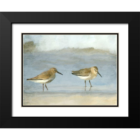 Little Two Black Modern Wood Framed Art Print with Double Matting by Allen, Kimberly