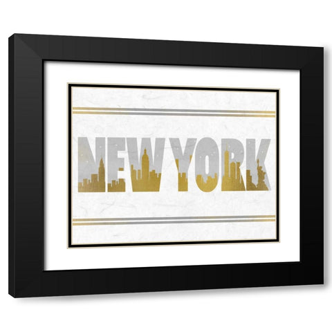 Travel A Black Modern Wood Framed Art Print with Double Matting by Allen, Kimberly