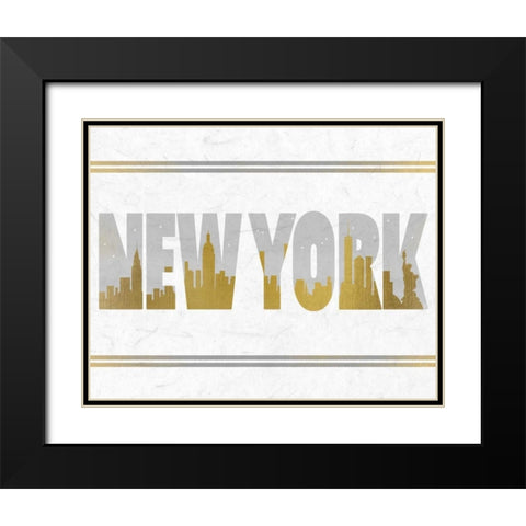 Travel A Black Modern Wood Framed Art Print with Double Matting by Allen, Kimberly