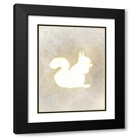 Forest Life 4 Black Modern Wood Framed Art Print with Double Matting by Allen, Kimberly