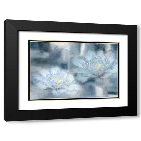 In the Blue Black Modern Wood Framed Art Print with Double Matting by Allen, Kimberly