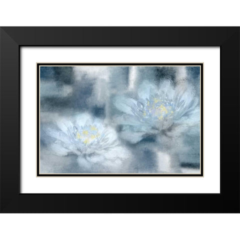 In the Blue Black Modern Wood Framed Art Print with Double Matting by Allen, Kimberly