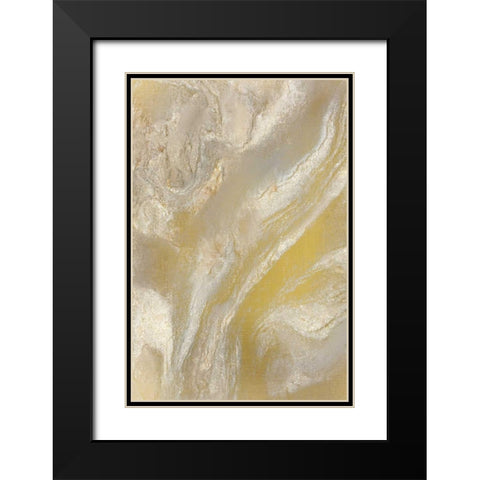 Rivers Black Modern Wood Framed Art Print with Double Matting by Allen, Kimberly