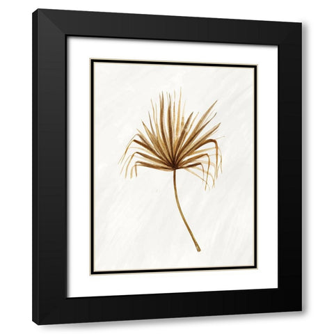 Palmetto 1 Black Modern Wood Framed Art Print with Double Matting by Allen, Kimberly