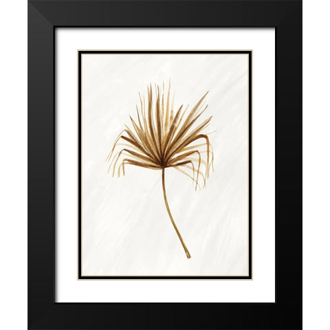 Palmetto 1 Black Modern Wood Framed Art Print with Double Matting by Allen, Kimberly