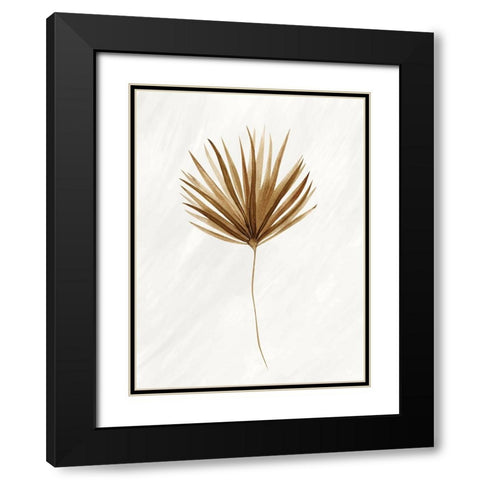 Palmetto 2 Black Modern Wood Framed Art Print with Double Matting by Allen, Kimberly