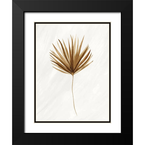 Palmetto 2 Black Modern Wood Framed Art Print with Double Matting by Allen, Kimberly